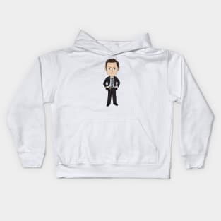 Carlton Lassiter Chibi Kids Hoodie